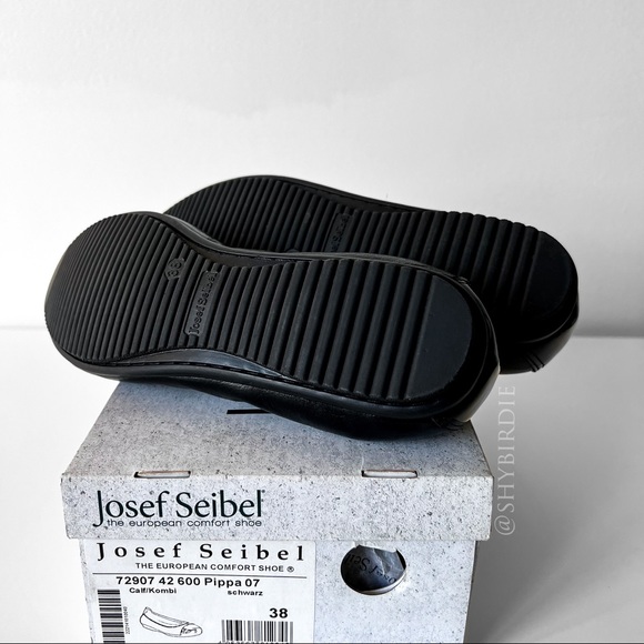 NEW Josef Siebel Pippa Cap Toe Ballerina Flats - Picture 6 of 7